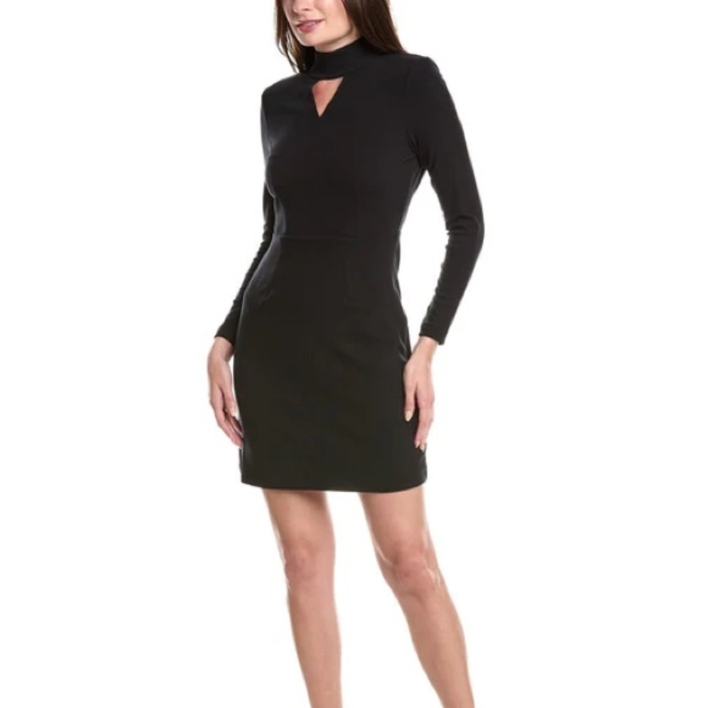 CAbi Classic Black Long Sleeve Harper Dress Size Medium
